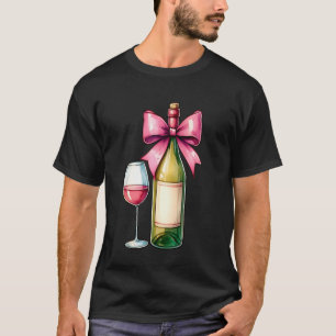 Camiseta Arco Coquete Vinho Beber Bebedor Rosa Dia das Mães