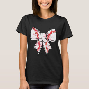 Camiseta Arco Coquette Baseball Mama Dia de as mães Mulhere