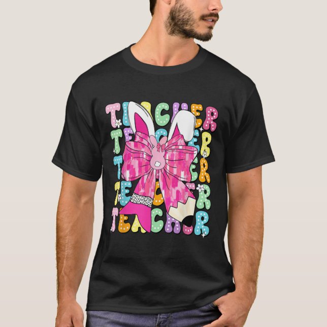 Camiseta Arco Coquette Cony Ears Coelho Páscoa (Frente)