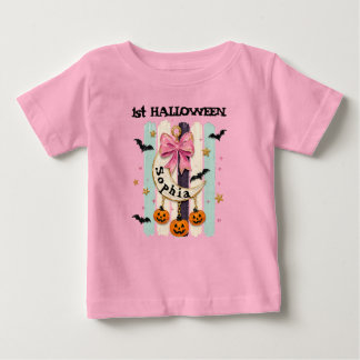 Camiseta Arco Coquette de 1º Halloween Personalizado Caçado