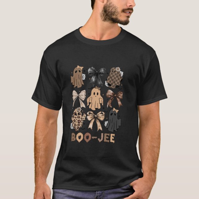 Camiseta Arco Coquette Ghost Halloween Boo Jee Spooky S (Frente)