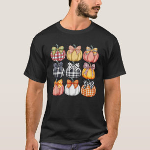 Camiseta Arco Coquette Pumpkin Season Autumn Fall Deixa Que