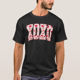 Camiseta Arco Coquette XOXO Hugs Kisses Happy Namorados s D