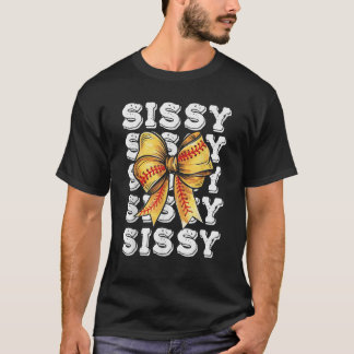 Camiseta Arco da Família Coquette Softball SISSY Correspond