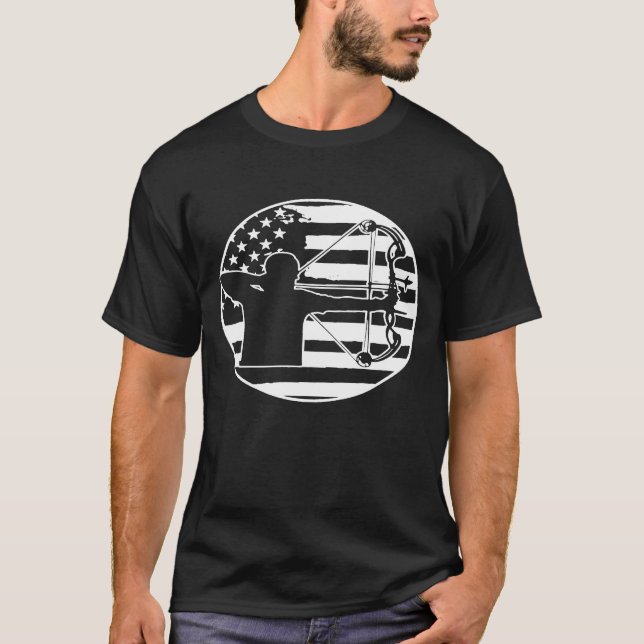 Camiseta Arco De Arqueação Nos Eua (Frente)