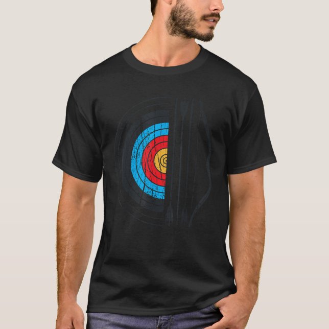Camiseta Arco De Arquivamento E Arquivador De Seta (Frente)