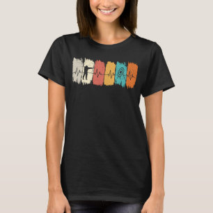 Camiseta Arco de Arranjo de Pulso Retro Vintage e Mens de S