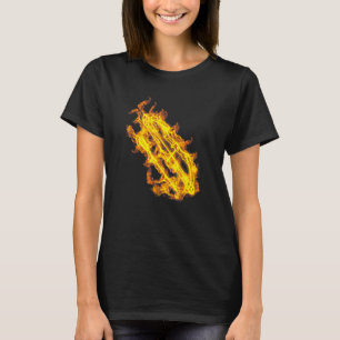 Camiseta Arco De Arrasto De Fogo E Arqueiro De Seta