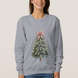 Camiseta Arco de árvore de Natal Coquette Xmas