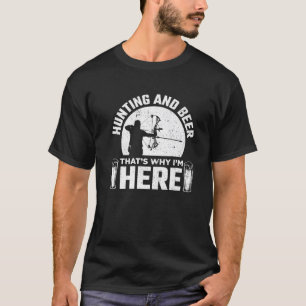 Camiseta Arco De Caça E Arqueação De Cerveja, Caçador D