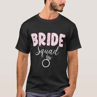 Camiseta Arco de Coquete da Equipe da Noiva Festa de Soltei