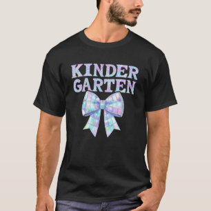 Camiseta Arco de Coquete Jardim de Infância Professora Mulh