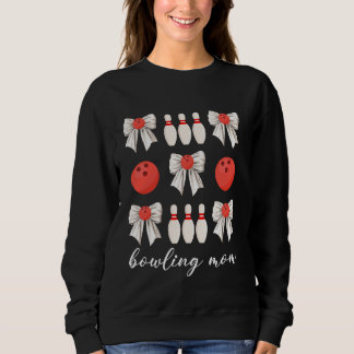 Camiseta Arco de Coquete Mãe de Boliche Fofa Amantes de Bol
