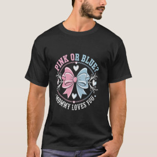 Camiseta Arco de Coquete Mama Rosa ou Azul Revelação do Sex