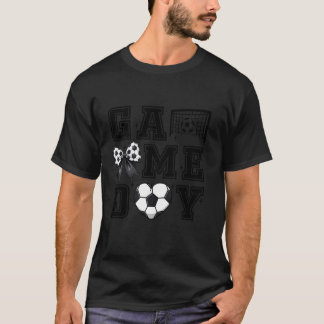 Camiseta Arco de Coquetel com de Futebol Gameday Saúde Mãe