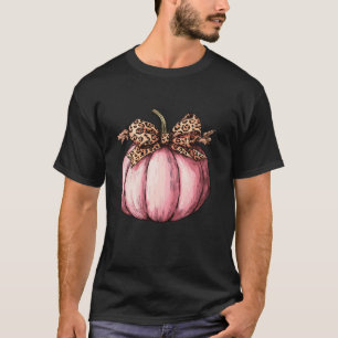 Camiseta Arco de coquetel cor-de-rosa-rosa-Leopard das-brux