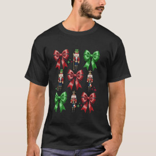 Camiseta Arco de Coquetes Bonito Nutcracker Esquadrão Filia