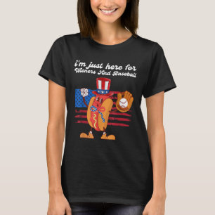 Camiseta Arco de Coquetes de Cachorro Quente com Emulentes