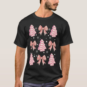Camiseta Arco de Coquetes de Trendê de Bolo de Árvore de Na