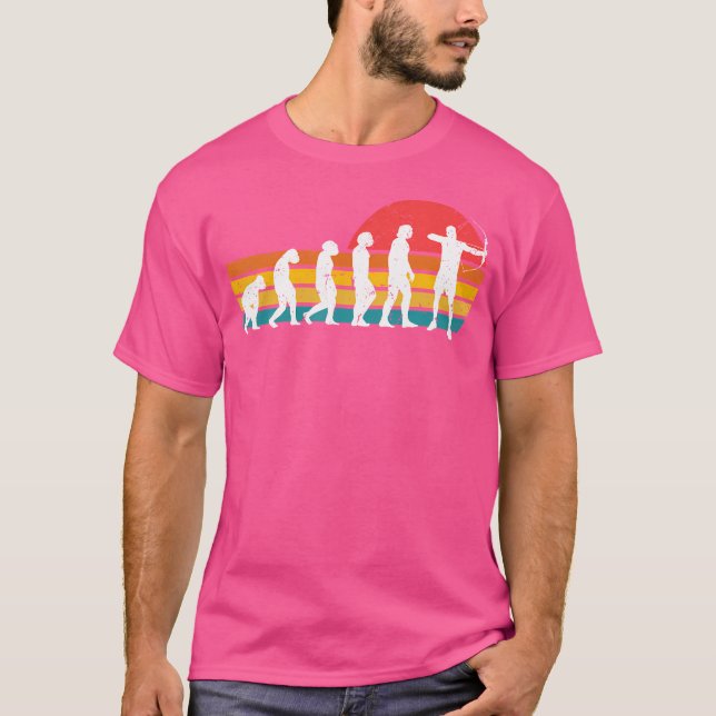 Camiseta Arco De Evolução De Arqueiros Caçando Arcos De Arq (Frente)