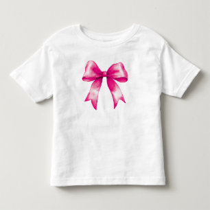 Camiseta Arco de fita rosa