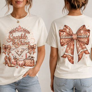 Camiseta Arco de Futebol Brilhante Rosa Dourado Rosa