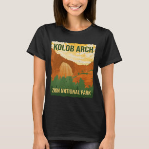 Camiseta Arco de Kolob parque nacional zion caminhada acamp