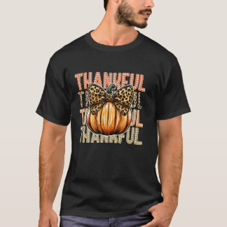 Camiseta Arco de Pumpkin Coquette Graças Grateful
