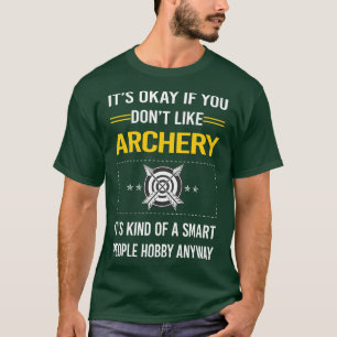 Camiseta Arco de Setas de Arqueiro do Smart Pessoas Archery