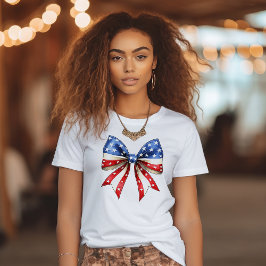 Camiseta arco do Dia da Independência em 4 de julho