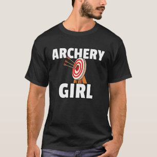 Camiseta Arco e caça a setas de Archery Girl
