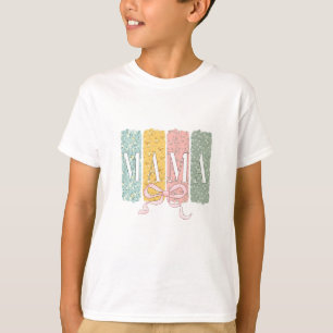 Camiseta Arco engraçado Coquette Mama Flores Dia da Mãe