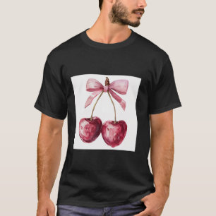 Camiseta Arco feminino em coqueta de Watercolor, cor-de-ros
