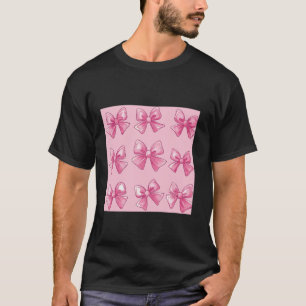 Camiseta Arco feminino em coqueta de Watercolor, cor-de-ros