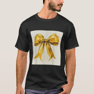 Camiseta Arco feminino em ouro estético coquetel de Waterco