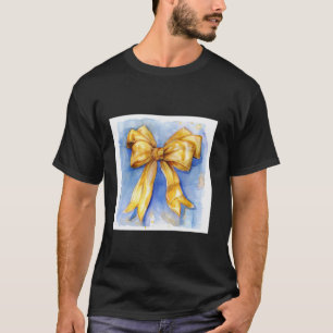 Camiseta Arco feminino em ouro estético coquetel de Waterco