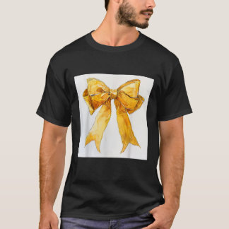 Camiseta Arco feminino em ouro estético coquetel de Waterco