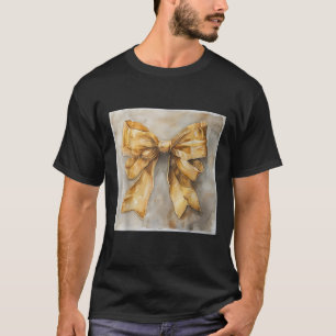 Camiseta Arco feminino em ouro estético coquetel de Waterco