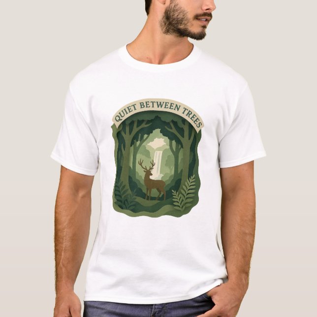 Camiseta Arco Floresta Entre Árvores (Frente)