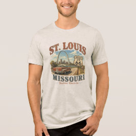 Camiseta Arco Gateway St. Louis Missouri Rota Histórica 66