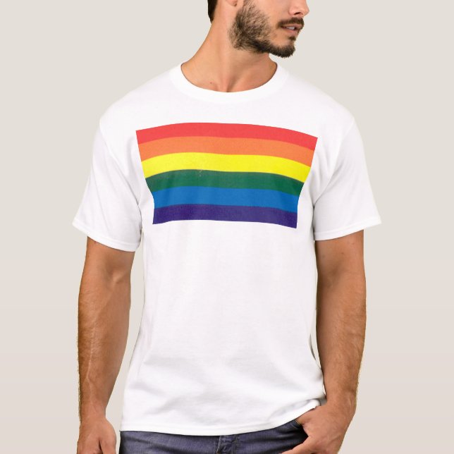 Camiseta arco-íris (Frente)