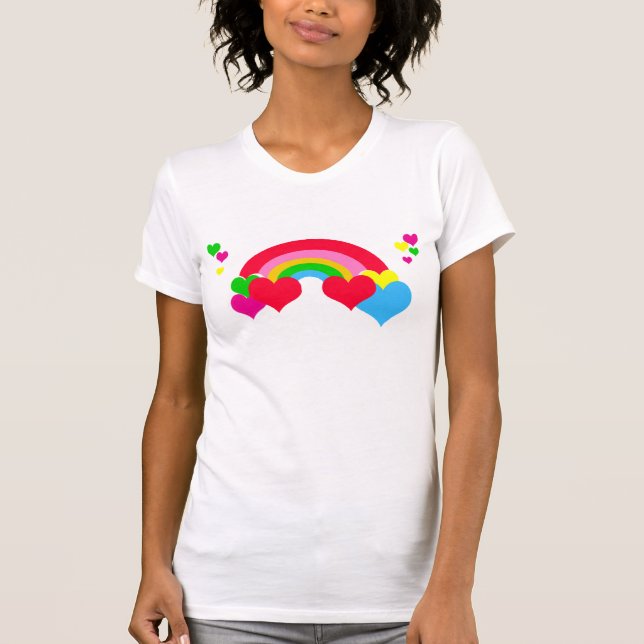Camiseta arco-íris (Frente)