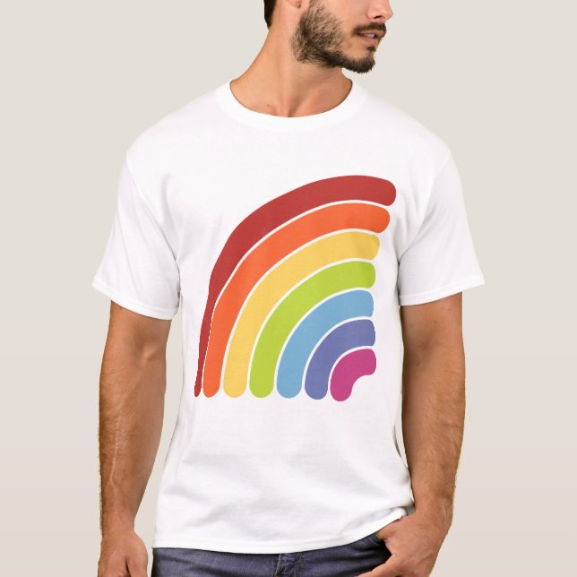 Camiseta Arco-íris (Frente)