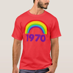 Camiseta Arco-Íris 1970
