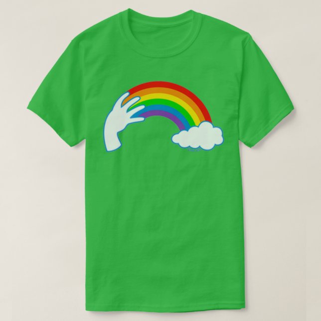 Camiseta Arco-Íris 2 ASL (Frente do Design)