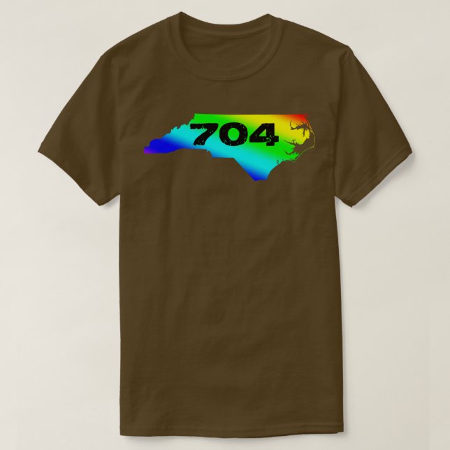 Camiseta Arco-íris 704 (Frente do Design)