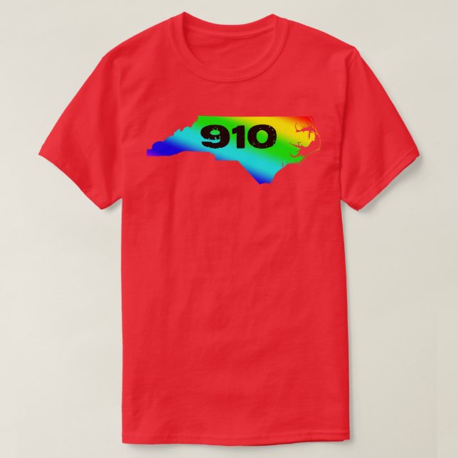 Camiseta Arco-íris 910 (Frente do Design)