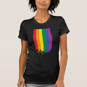 Camiseta Arco-íris alegre