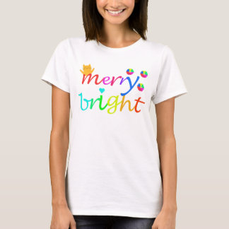 Camiseta Arco-Íris Alegre e Brilhante – Positivida