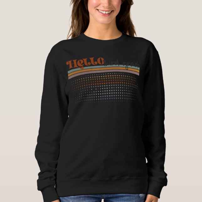 Camiseta Arco-Íris Alô, Professor Do Terceiro Grau, Primeir (Frente)